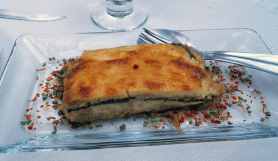 Trattoria Italiana chile poblano lasagna
