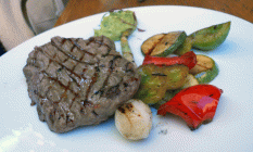 Los Danzantes grilled flank steak