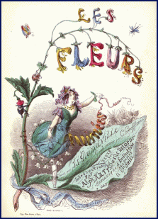 "Les Fleurs Animees," J.J. Grandville, 1847