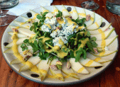 watercress salad at La Biznaga