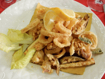 diCibo fried calamari