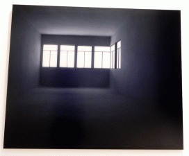 "Wrap around window," James Casebere, 2003