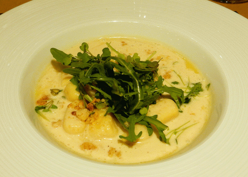 gnocchi with four cheeses