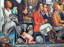 "Man at the Crossroads, Diego Rivera, 1933