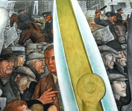 "Man at the Crossroads," Diego Rivera, 1933