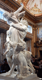 "Rape of Proserpine," Gian Lorenzo Bernini