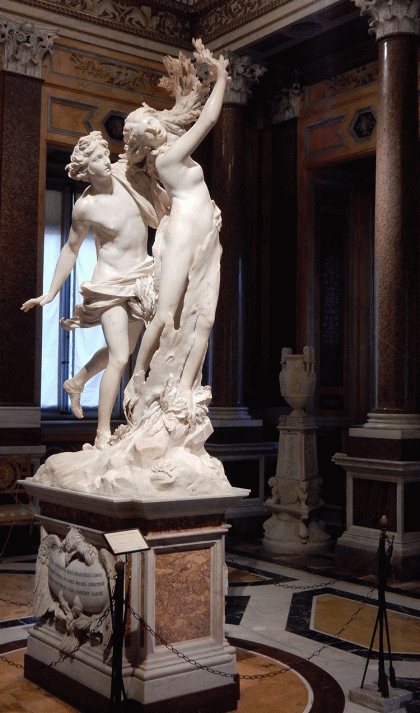"Apollo and Daphne," Gian Lorenzo Bernini