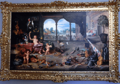 painting (1631) by Jan Brueghel II in Musei Reali Torino