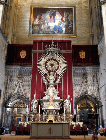 Silver or Jubilee Altar, Juan Laureano de Pina, 18th century