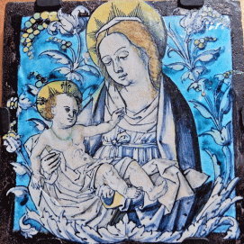 "Virgin con el Nino," Francisco Niculoso el Pisano, circa 1500