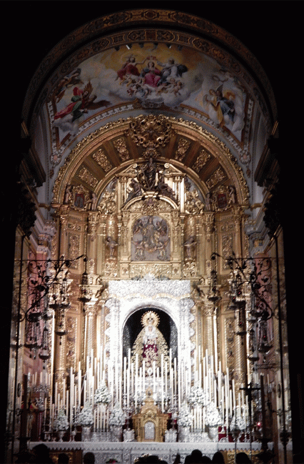 Altar of Nuestra Senora de la Esperanza, Basilica de la Macarena