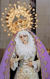 Nuestra Senora de la Lagrimas en su Desamparo, Basilica de San Pedro