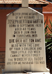 Joseph Bertram Griffin. September 18, 1920-June 8, 1968.