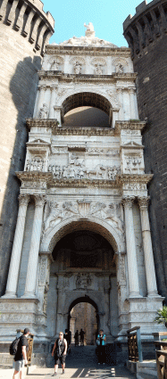 Triumphal Arch at the entrance of Castel Nuovo