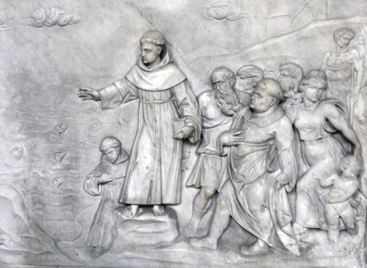 Saint Anthony and the Fishes, Sant'Anna di Lombardi