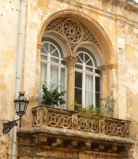 lecce window and balcony