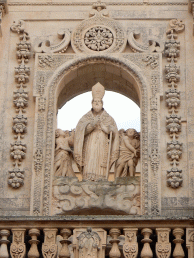 lecce saint orontius on cathedral