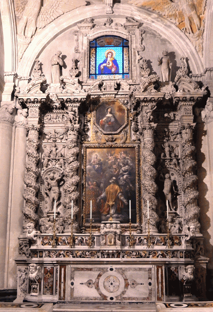 lecce baroque churches altar