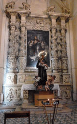 lecce baroque church saint anthony